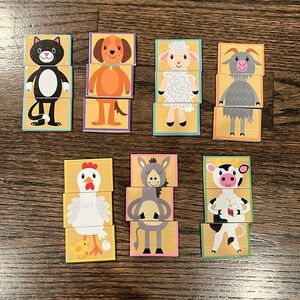 👗Mix and Match Animal Puzzle